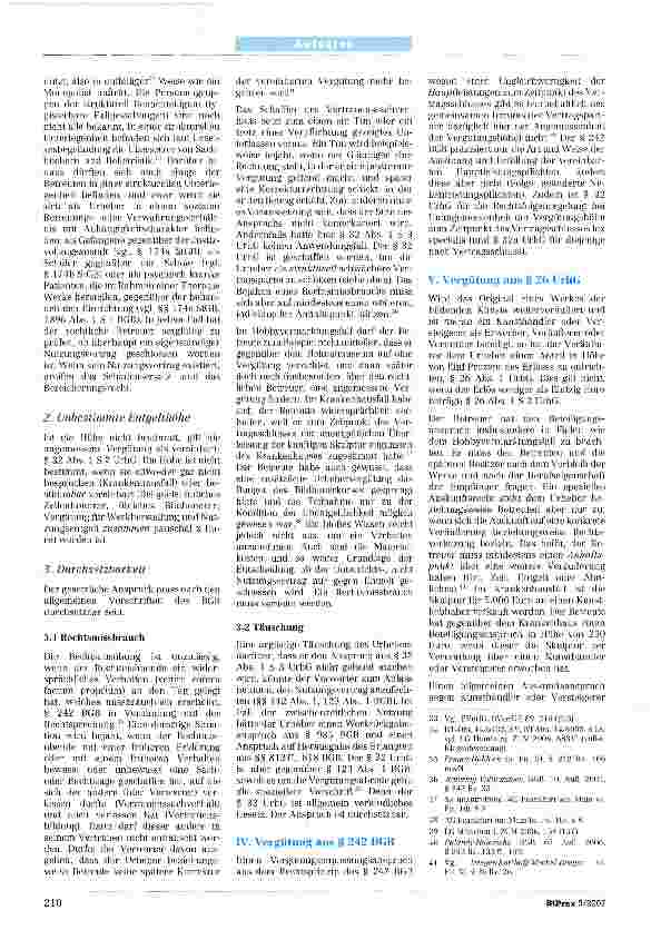 Vorschauseite 6: Urhebervergütungsrecht insbesondere psychisch Kranker