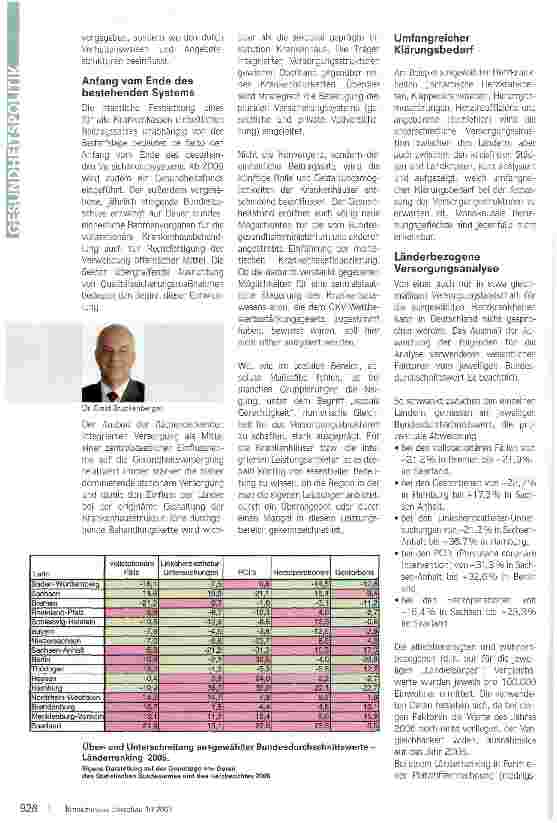 Vorschauseite 2: In Zukunft einheitliche Rahmenvorgaben