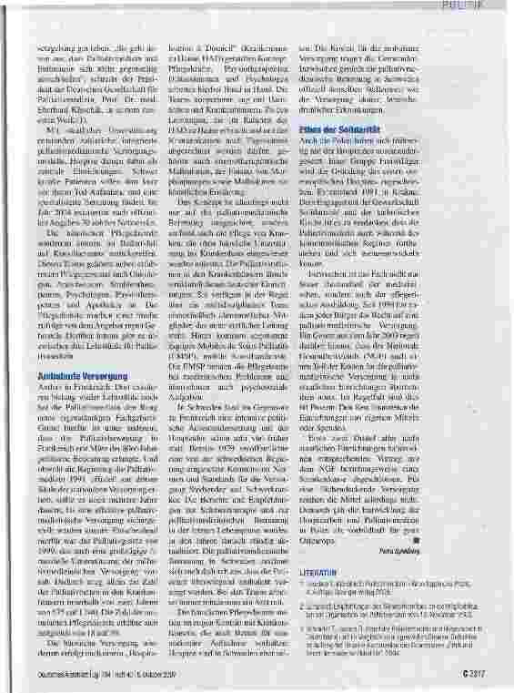 Vorschauseite 2: Noch keine flächendeckende Versorgung