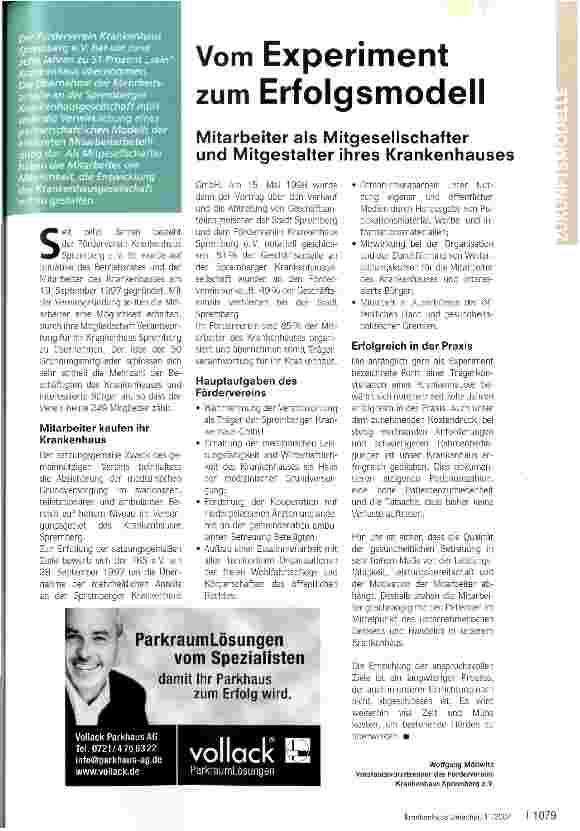 Vorschauseite 1: Vom Experiment zum Erfolgsmodell