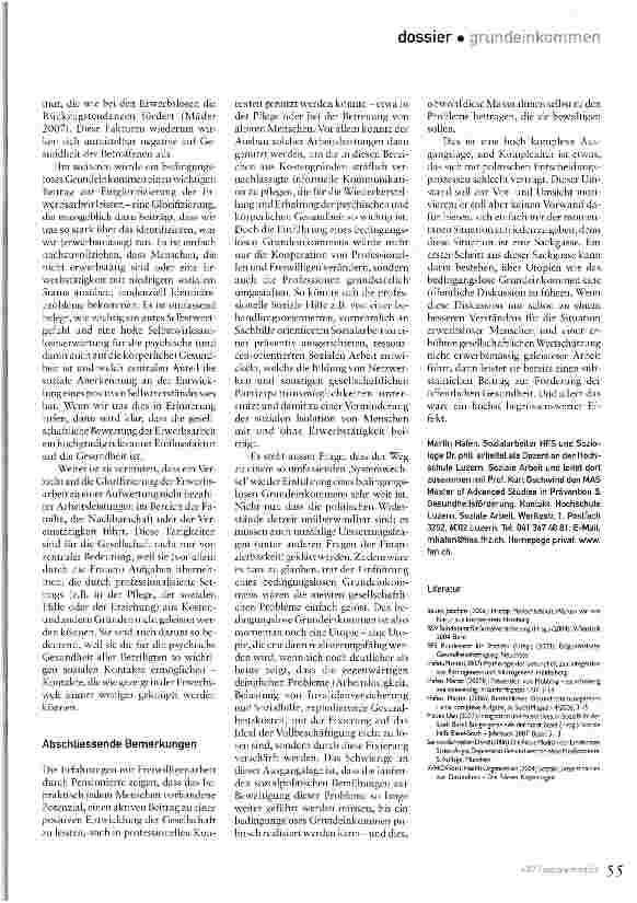 Vorschauseite 5: Argumente für ein bedingungsloses Grundeinkommen