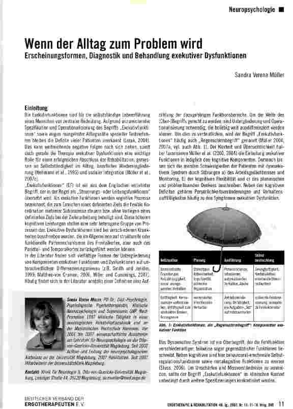 Vorschauseite 1: Wenn der Alltag zum Problem wird