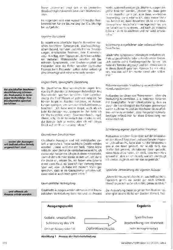 Vorschauseite 3: Zur Anwendung von Glaubhaftigkeitskriterien in der Begutachtung somatoformer Störungen