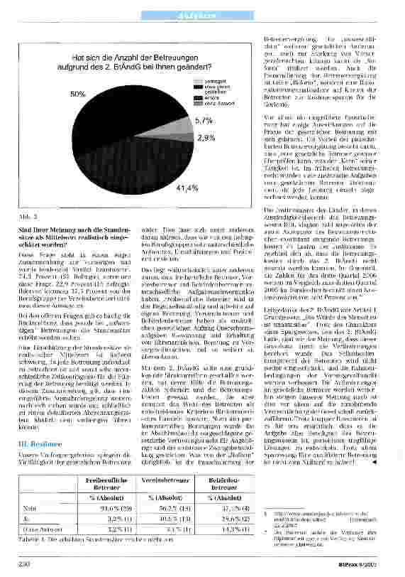 Vorschauseite 5: Zweites Betreuungsrechtsänderungsgesetz (2. BtÄndG)