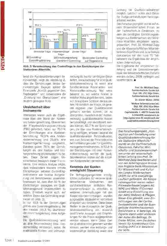 Vorschauseite 3: Die Kosten der Qualität