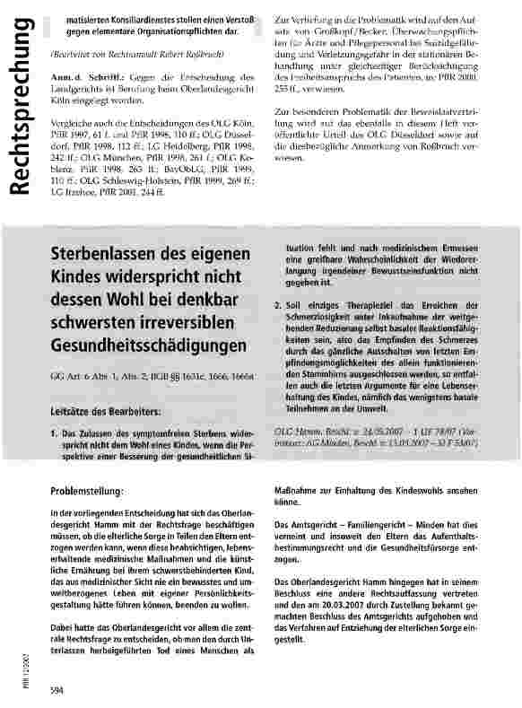 Vorschauseite 6: Zur kontinuierlichen Überwachung von Patienten mit deliranten Syndromen