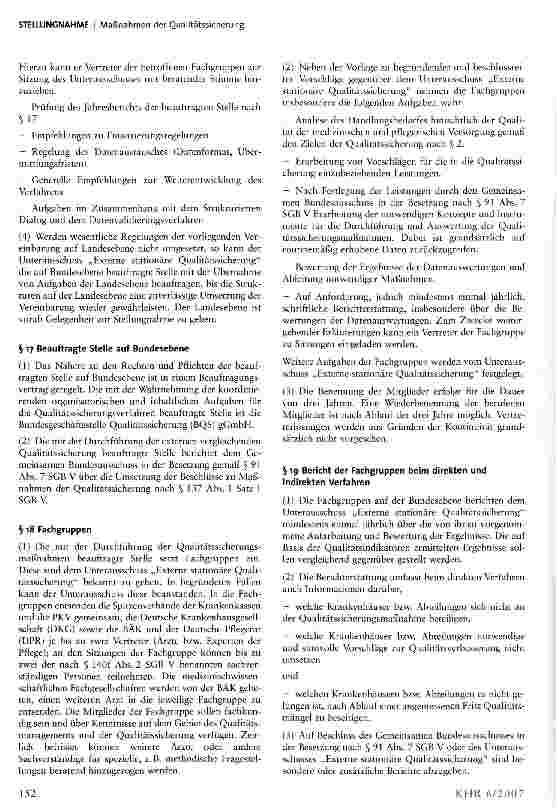 Vorschauseite 6: Maßnahmen der Qualitätssicherung