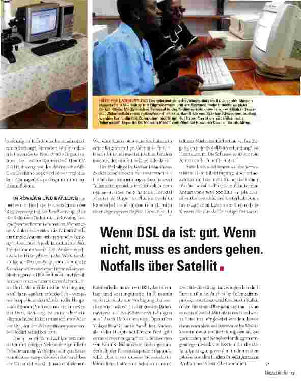 Vorschauseite 3: DAS ZIEL: HILFE ZUR SELBSTHILFE