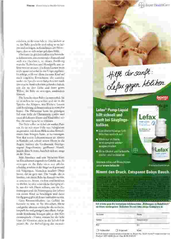 Vorschauseite 2: Mit dem Baby im Gespräch