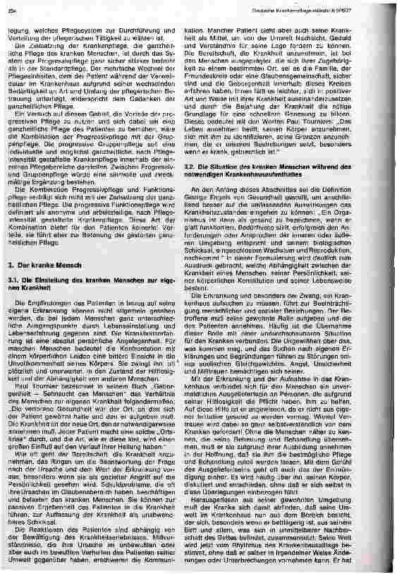 Vorschauseite 3: Progressivpflege - Konsequenzen für den kranken Menschen