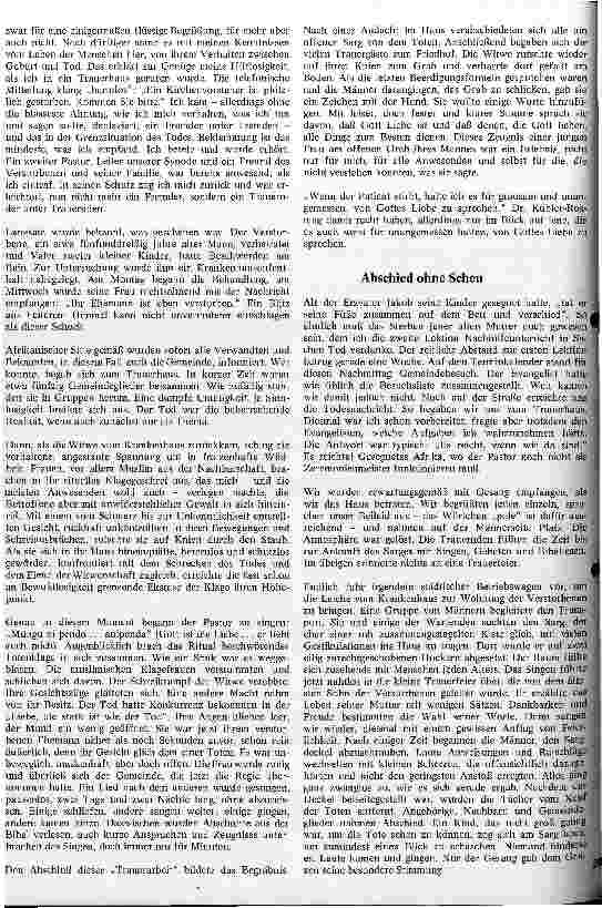 Vorschauseite 3: Bewußtes Sterben - bewußteres Leben