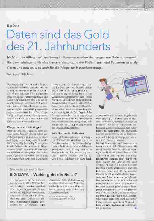 Vorschauseite 1: Daten sind das Gold des 21. Jahrhunderts