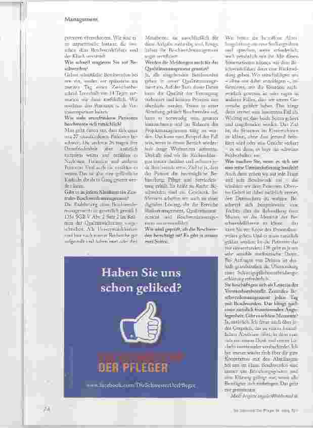 Vorschauseite 3: Beschwerden sind ein Geschenk