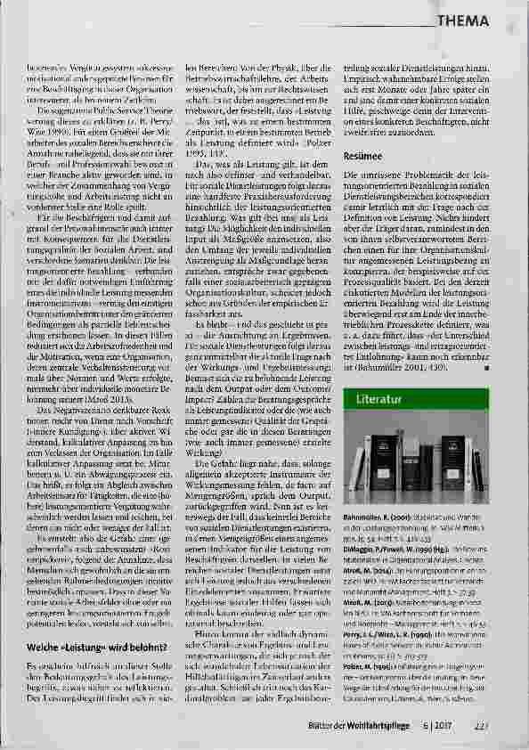 Vorschauseite 3: Leistungsentgelt in der Sozialwirtschaft Wollen wir eigentlich, was wir da tun?