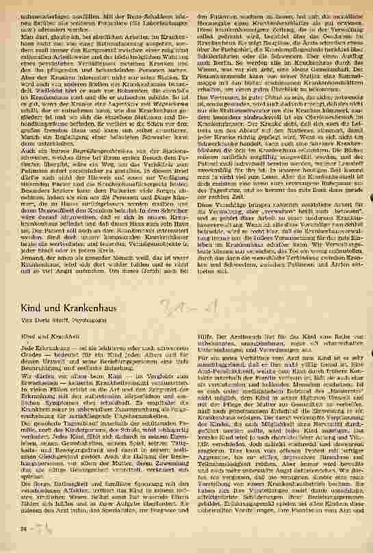 Vorschauseite 2: Der neue Krankenhauspatient