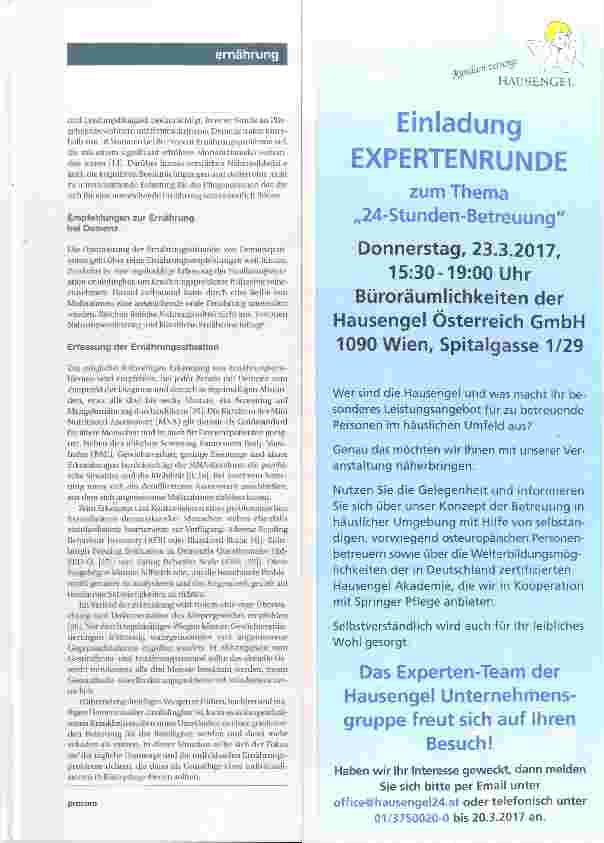 Vorschauseite 2: Ernährung bei Demenzerkrankungen