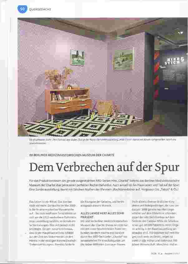 Vorschauseite 1: Dem Verbrechen auf der Spur