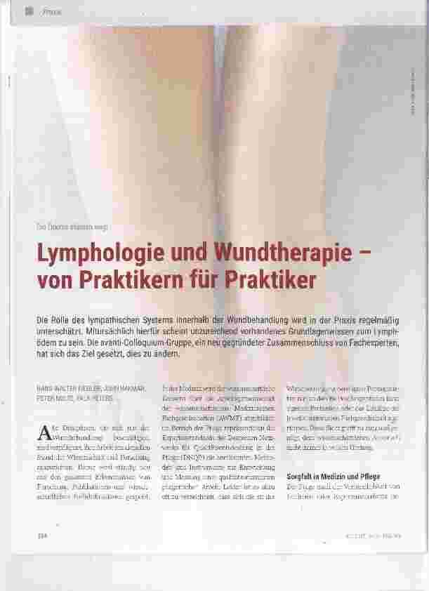 Vorschauseite 1: Lymphologie und Wundtherapie von Praktikern für Praktiker