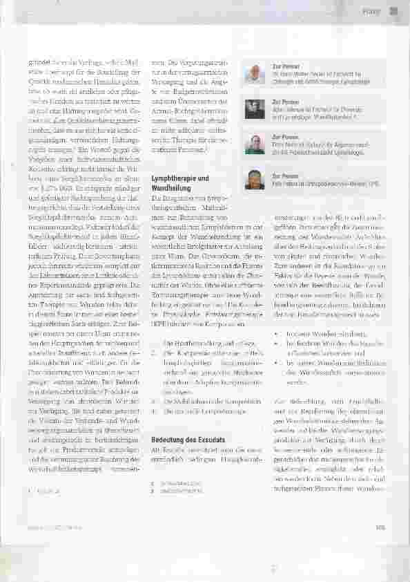 Vorschauseite 2: Lymphologie und Wundtherapie von Praktikern für Praktiker