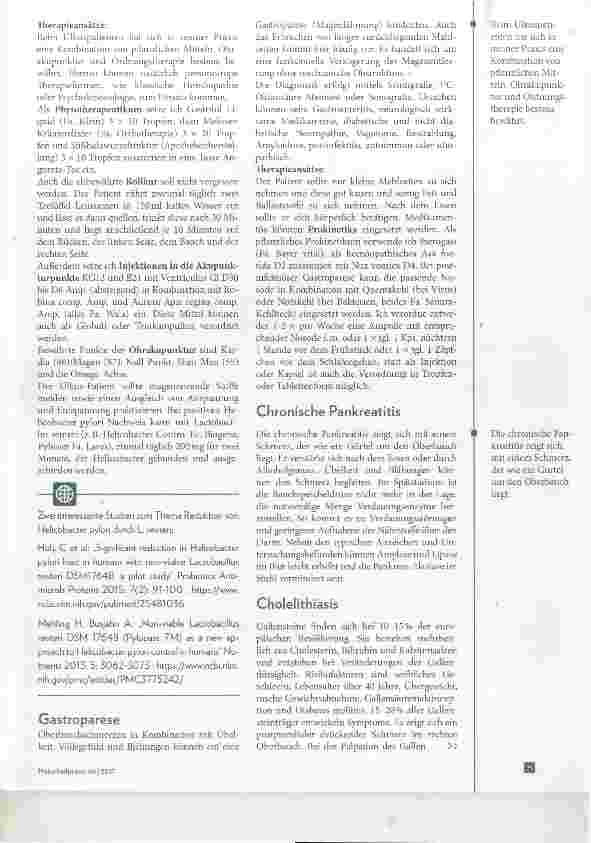 Vorschauseite 2: Chronische Bauchschmerzen Überblick über mögliche Ursachen