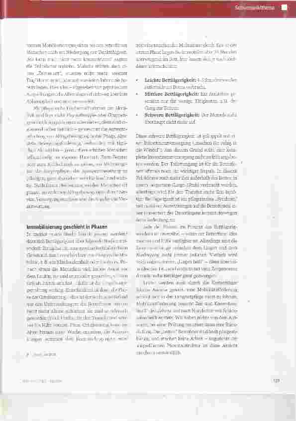 Vorschauseite 2: Mobilitätsförderung kontra Sturzvermeidung?