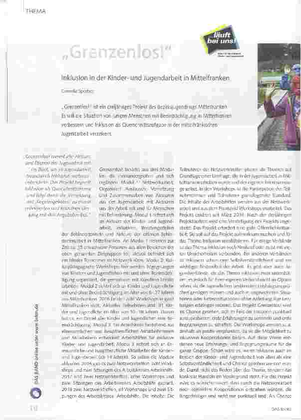 Vorschauseite 1: Grenzenlos