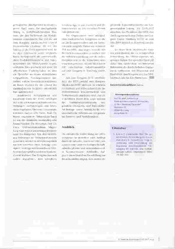 Vorschauseite 4: Entwicklung des DIVI-Kongresses