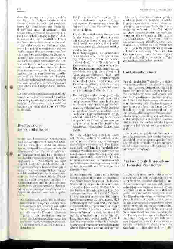 Vorschauseite 2: Rechtlich-organisatorische Voraussetzungen eines effizienten Krankenhausmanagements