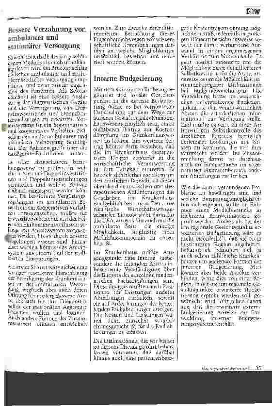 Vorschauseite 4: Erweiterte Budgetierung unter regionalen Gesichtspunkten