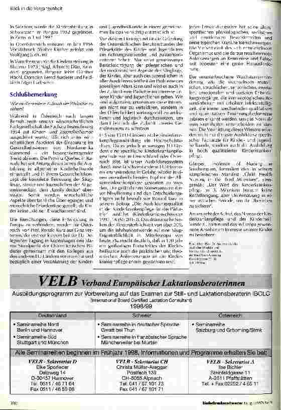 Vorschauseite 5: 160 Jahre Pädiatrie in Österreich
