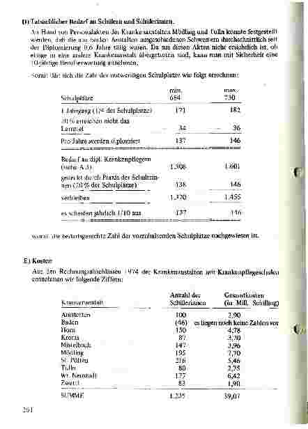 Vorschauseite 5: Gutachten über den Bedarf an Krankenschwestern in den N.Ö.Akutspitälern