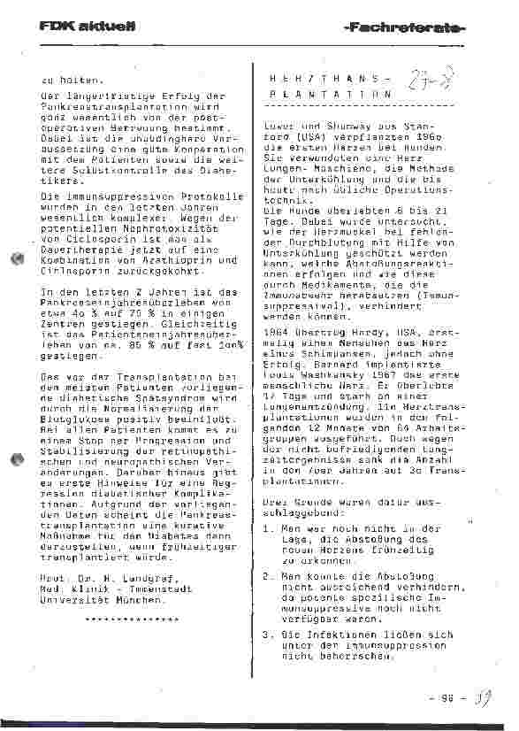 Vorschauseite 1: Herztransplantation