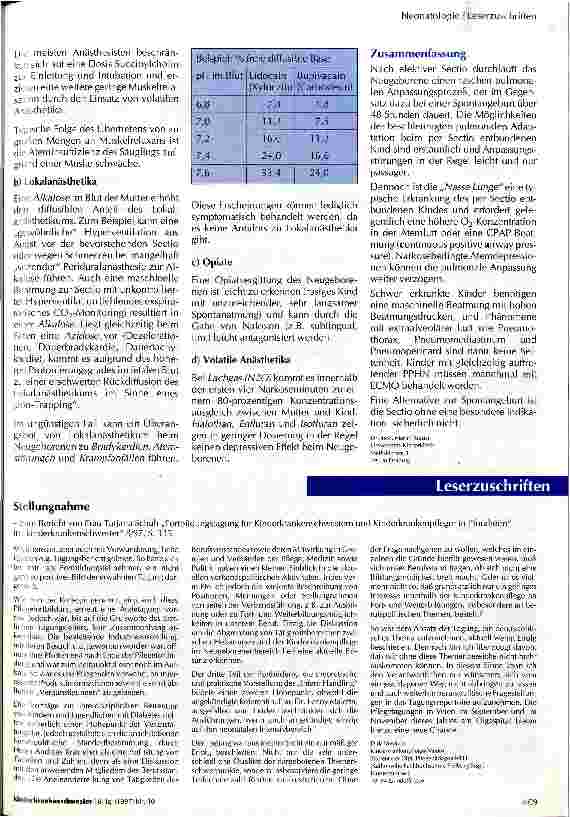 Vorschauseite 2: Besonderheiten bei der postnatalen Adaptation Neugeborener nach Sectio - Physiopathologische Grundlagen