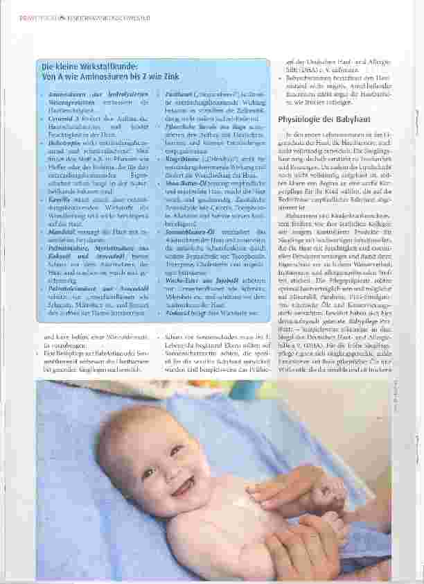 Vorschauseite 2: Gut geschützt durchs Leben: Babypflege - Kür oder Pflicht?