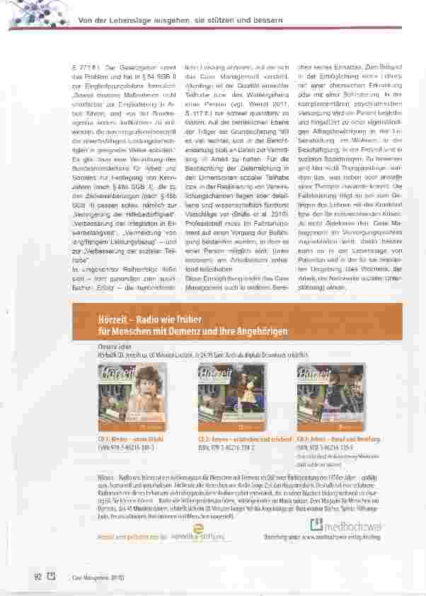 Vorschauseite 2: Von der Lebenslage ausgehen, sie stützen und bessern