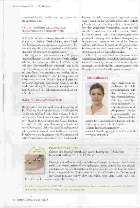 Vorschauseite 2: Gürtelrose ein Virus erwacht aus dem Winterschlaf