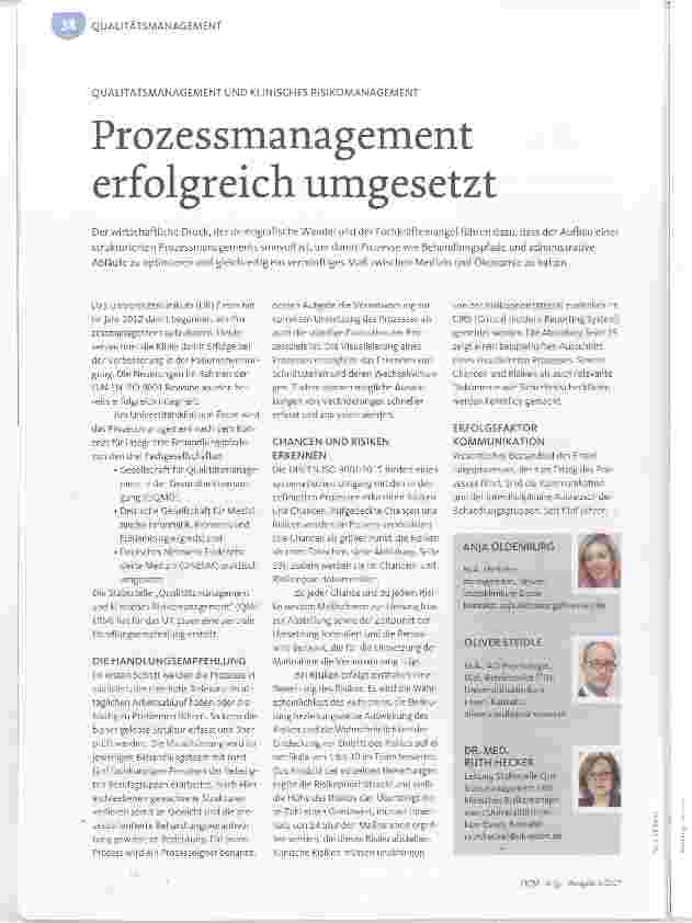 Vorschauseite 1: Prozessmanagement erfolgreich umgesetzt