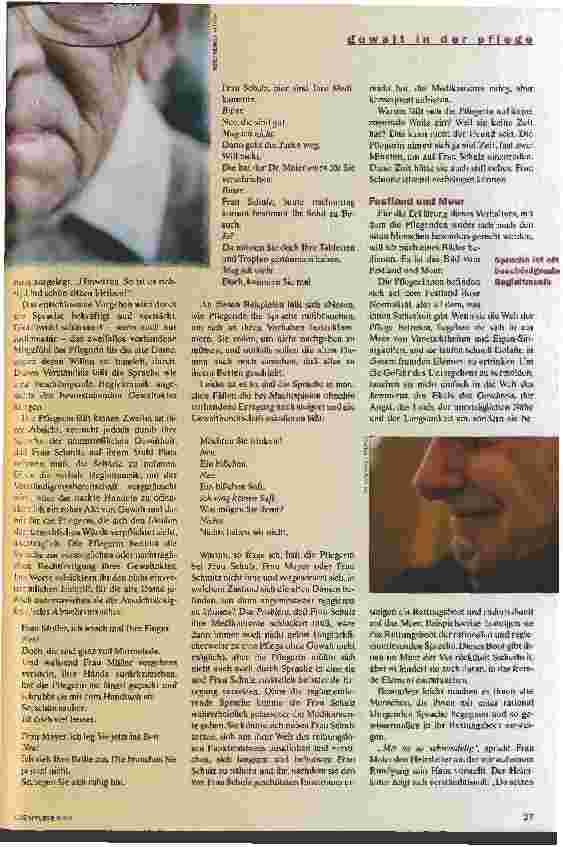 Vorschauseite 2: Heraus mit der Sprache! Gewalt der Worte