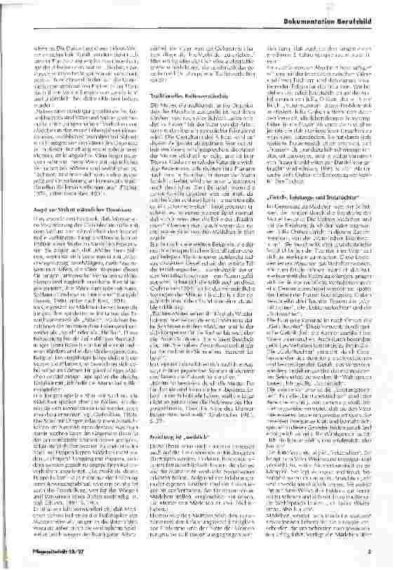 Vorschauseite 4: Mädchensozialisation und ihre Auswirkungen auf die Berufssozialisation zur Krankenschwester