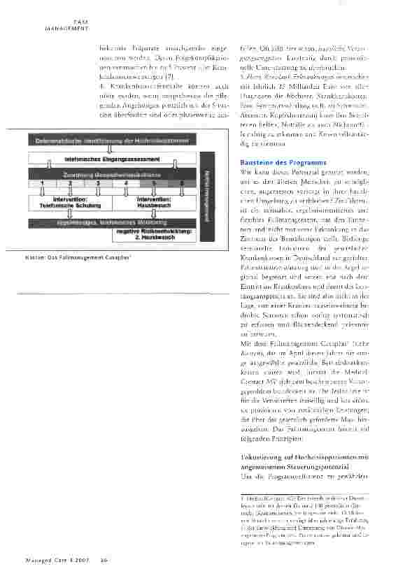 Vorschauseite 2: Präventives Fallmanagement