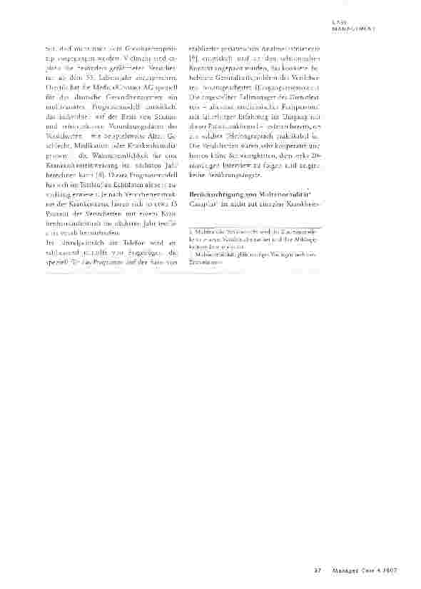 Vorschauseite 3: Präventives Fallmanagement
