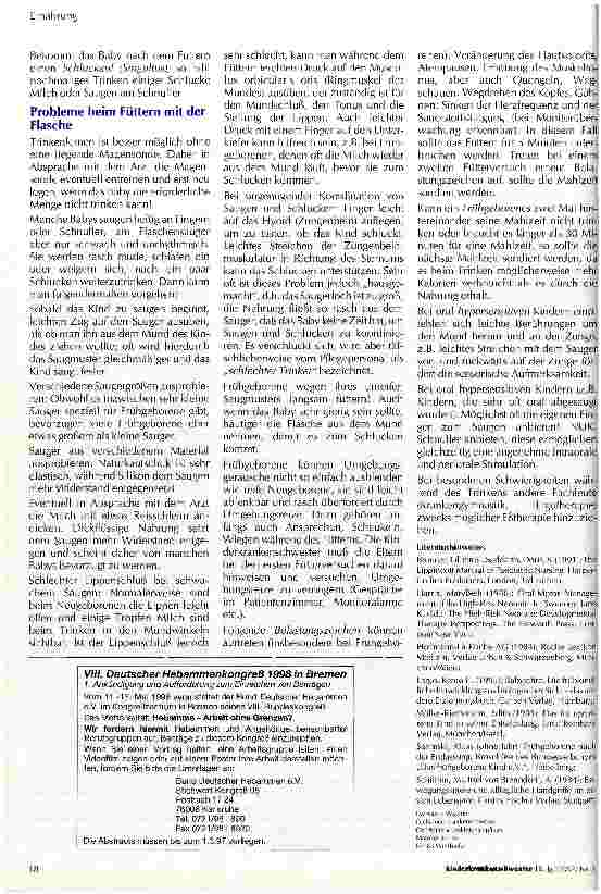 Vorschauseite 3: Füttern mit der Flasche