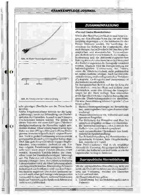 Vorschauseite 6: Blasenkatheter - Pro und Contra