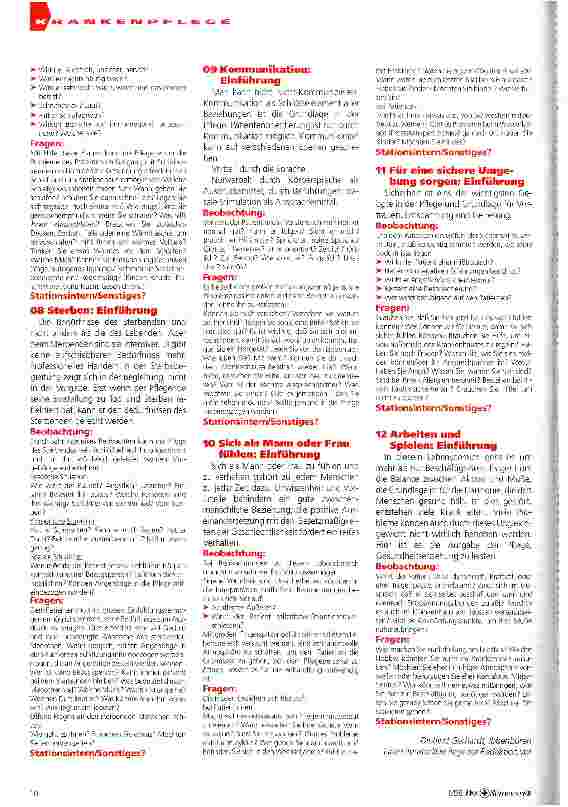 Vorschauseite 3: Aktivitäten des täglichen Lebens (ATLs) Ganzheitliche Pflege und Altenhilfe mit Dokumentation, Pflege, Gespräch und Anamnese