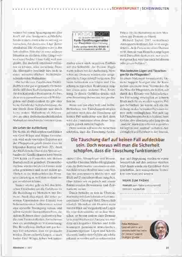 Vorschauseite 4: Wo fängt die Lüge an?