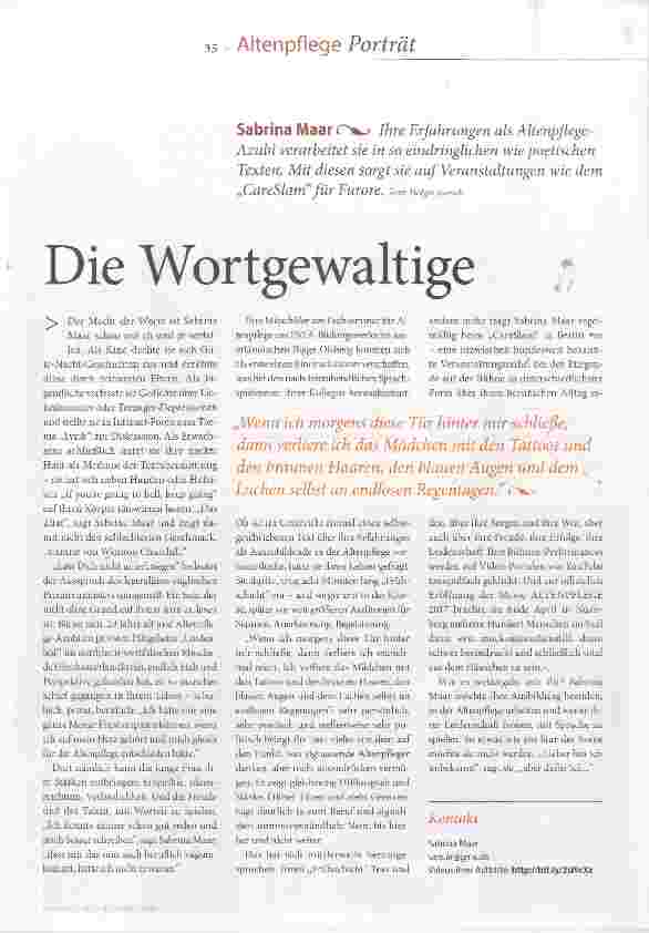 Vorschauseite 2: Die Wortgewaltige