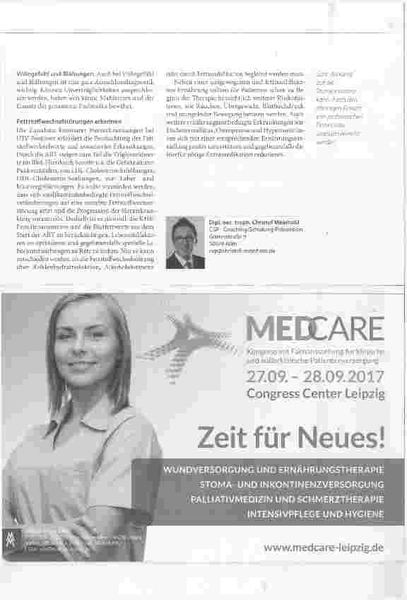 Vorschauseite 4: Speiseplan für HlV-lnfizierte