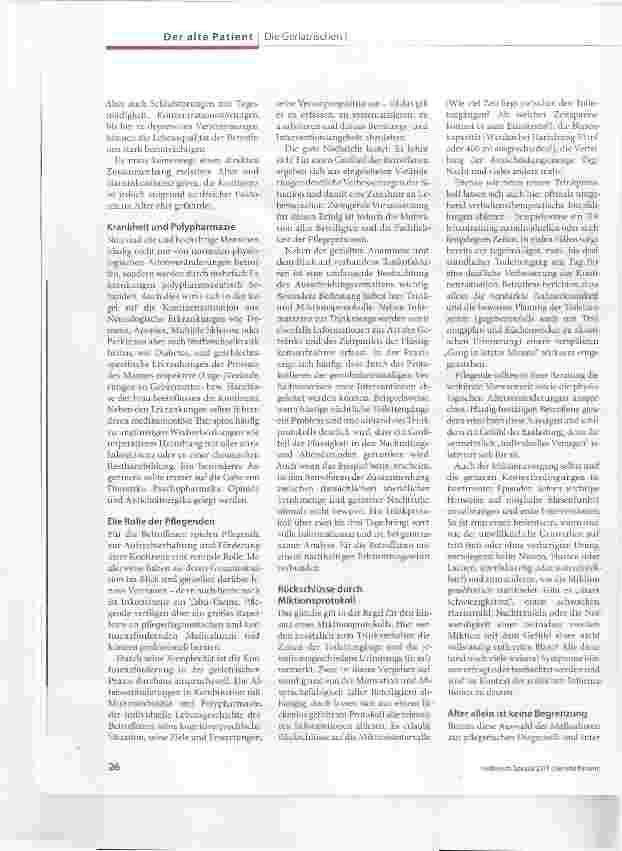 Vorschauseite 2: Altersschicksal Inkontinenz?