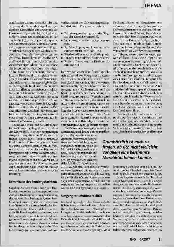 Vorschauseite 3: Status quo vadis?