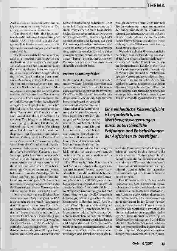 Vorschauseite 5: Status quo vadis?